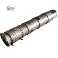 conical twin screw barrel for PVC foam board/sheet